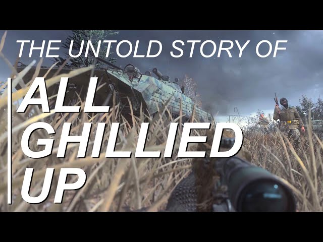 The Making of Modern Warfare's 'All Ghillied Up', Told by Ex-Infinity Ward Developers