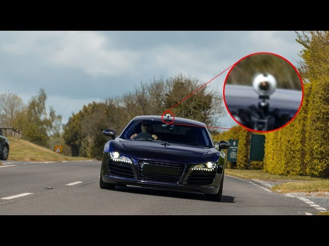 360 POV Audi R8 Twin Turbo to Goodwood Circuit 2019