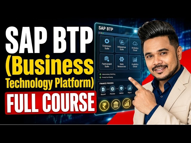 SAP BTP (Business Technology Platform) Full Course | ZaranTech