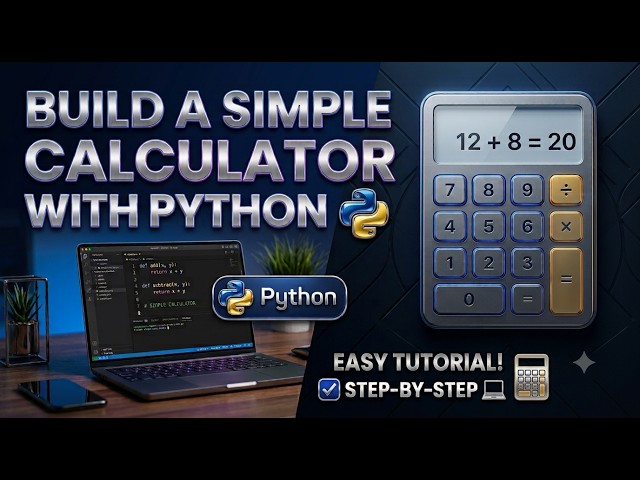 How to Build a Calculator in Python. python project #1