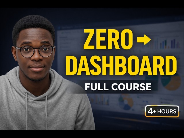 Learn Power BI From Scratch in 2026 | Complete Beginner to Job-Ready Project