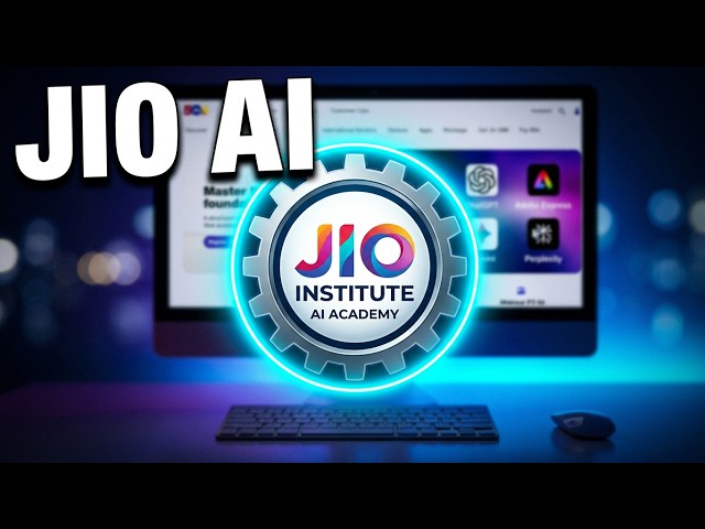🔴Free JIO AI Course For Everyone 🔴