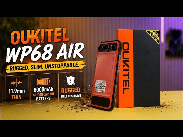 Oukitel WP68 Air Review – Surprisingly Slim for a Rugged Phone!