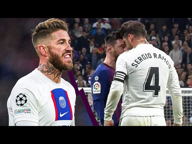 Cuando Serio Ramos pierde el control