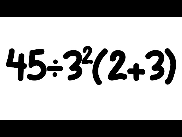 Most People Get This Math Question Wrong!