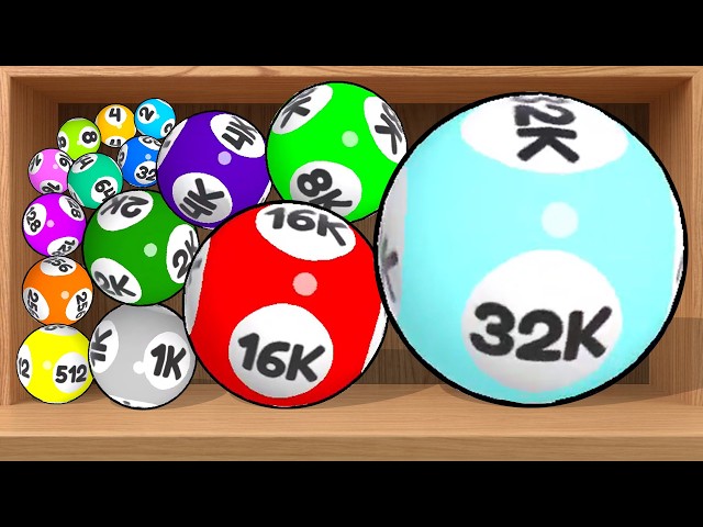 Merge Roulette 2048 - Color Ball Merge, Large Number, Fun Merge Games, 2048, 4K, 8K, 16K, 32K, 64K ∞