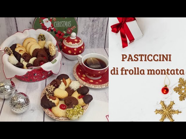 PASTICCINI DI FROLLA MONTATA tutti i passaggi per farli belli e buoni come quelli della pasticceria!