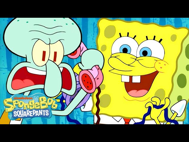 90 MINUTES of SpongeBob and Squidward 🧽🦑 | SpongeBob