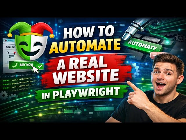 Playwright Automation Tutorial | Test a Real Website #playwright