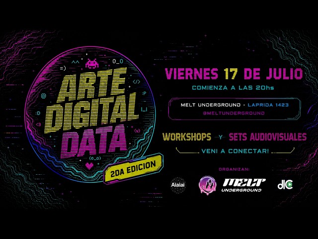 ARTE DIGITAL DATA LIVE: 2da Edición