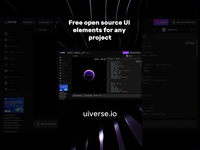 Free UI Elements Website for Web Design #webdesign #uidesign