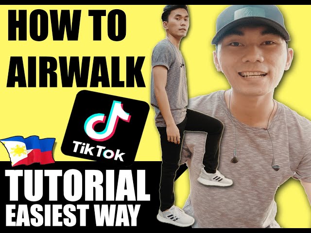 AIR WALK FOOTWORK FOR BEGINNERS: TIKTOK DANCE TUTORIAL (EASY STEPS)