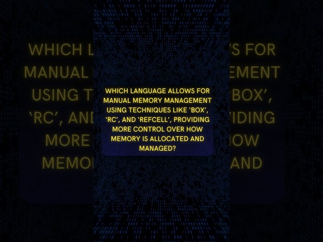 Memory Management Techniques: Rust vs Python!