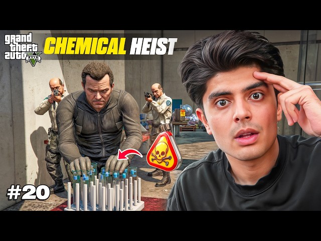 CHEMICAL THAT KILLS ENTIRE CITY | GTA 5 PART 20 (HINDI DUBBED)