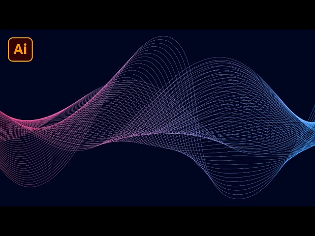 Diseño de fondo abstracto en Illustrator | Tutorial