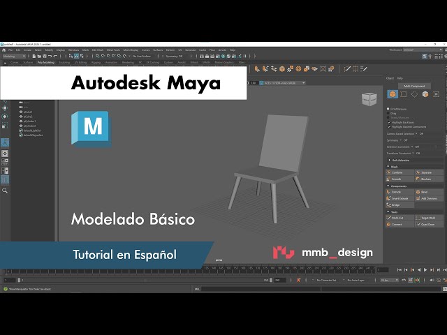 Modelado Básico - Comenzando con Autodesk Maya en 2025