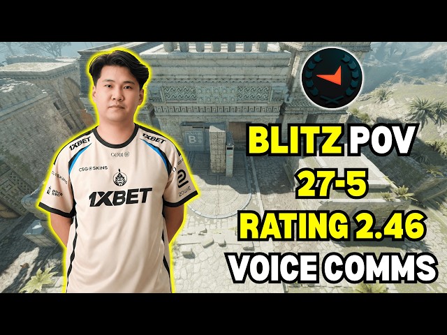 bLitz POV + VOICE COMMS (27-5) | Rating 2.46 | CS2 FACEIT SEA - September 10th 2026