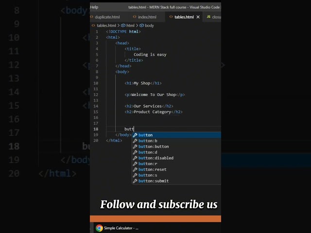 🏪 Build a Business Website Using HTML! 💻 | Beginner HTML Project