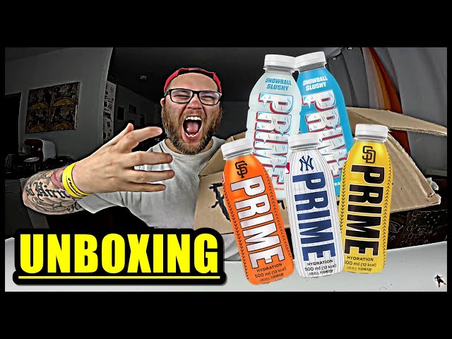 UNBOXING | PRIME HYDRATION Random Tasting 16.0 by @loganpaulvlogs & @ksiofficialmusic​