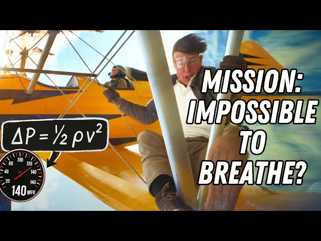 Could You Survive Tom Cruise’s Plane Stunt? Physics Explains.