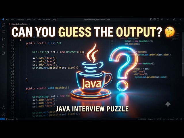 Can you guess the output of this Java Set program? 🤔