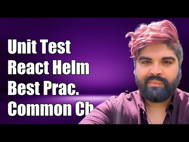 Unit Testing React-Helmet: Best Practices and Common Challenges Explained