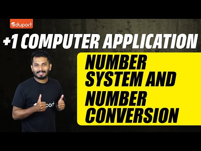 Plus One Computer Application - Number System | Number Conversion | Model Exam | Eduport Commerce