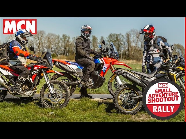 Honda CRF300 Rally vs. Voge Rally 300 vs. Rieju Adventura Rally 307 | Primera ronda de la prueba ...