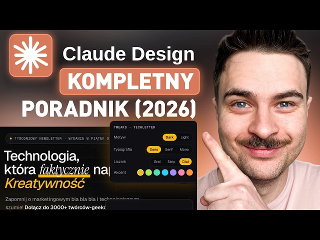 Claude Design: Kompletny Poradnik - Twórz Strony i Aplikacje z AI