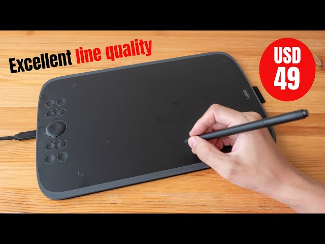 Análisis de la Ugee M908: Tableta gráfica económica con excelente rendimiento de dibujo