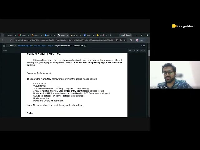 MAD II Project Session (Day-1)