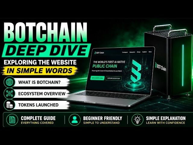 Deep dive into BOT Chain - you will find no other video exploring Botchain website & its ecosystems