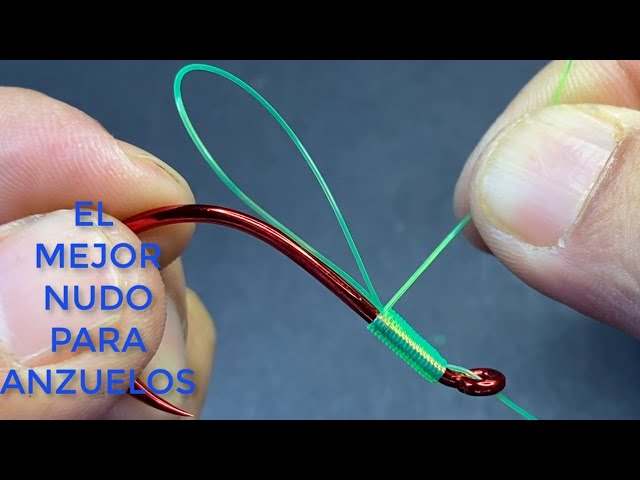 Ata asi tus anzuelos de pesca con este nudo perfecto , los mejores 'NUDOS' de la pesca.