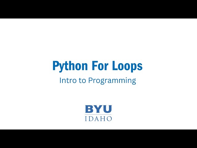 Python For Loops Explained: Iterate Through Lists Like a Pro
