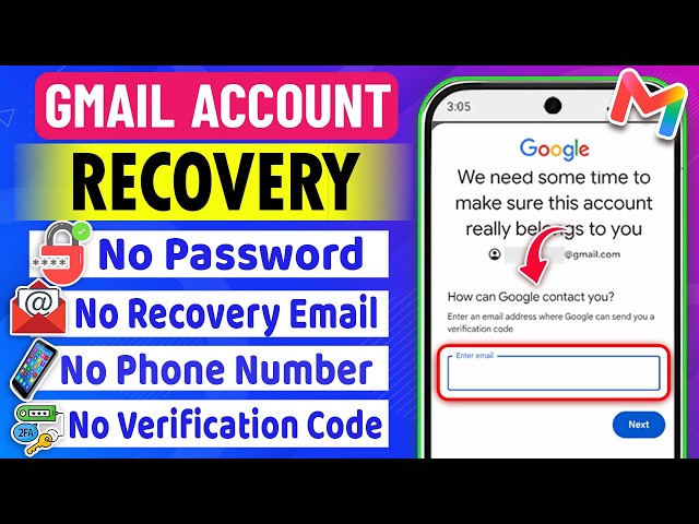 How to Recover Gmail Account | Gmail Account Recovery New | Gmail Recovery Without Verification Code