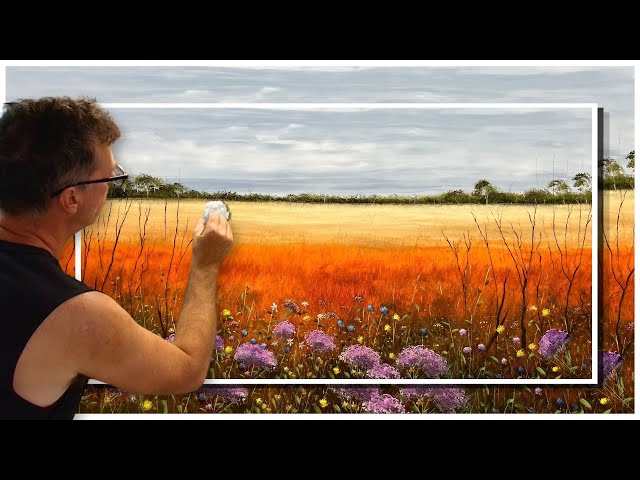 Oil Painting Tutorial for Beginners | Step-by-Step Landscape Painting