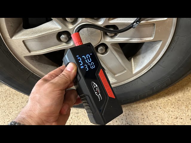 Fast Tire Inflator with DUAL Power Sources by ANESON