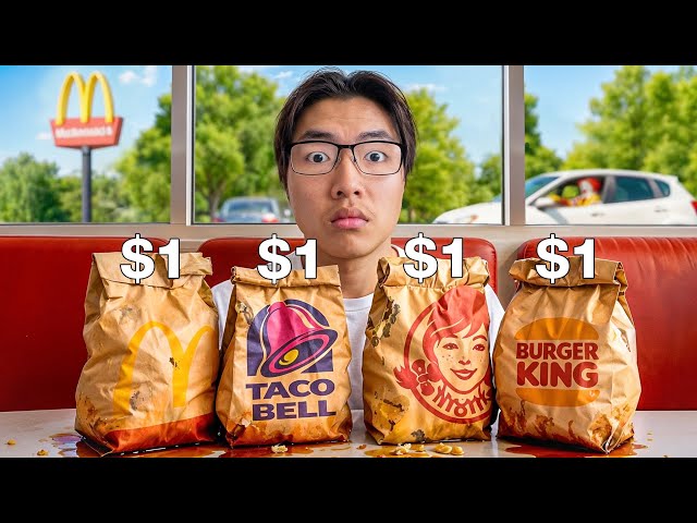 I Tried Every $1 Menu