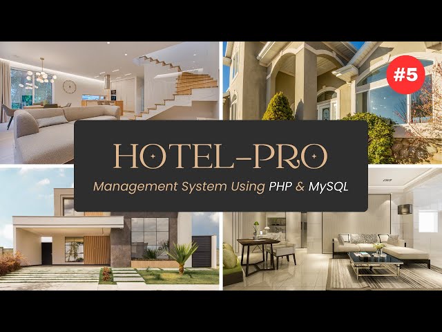 HotelPro Part 5: Managing Hotel Categories | HTML, PHP, Bootstrap CSS, jQuery, MySQL