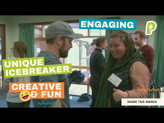 Try This Fun, Creative & Interactive NAME GAME - Name-Tag Mania | playmeo