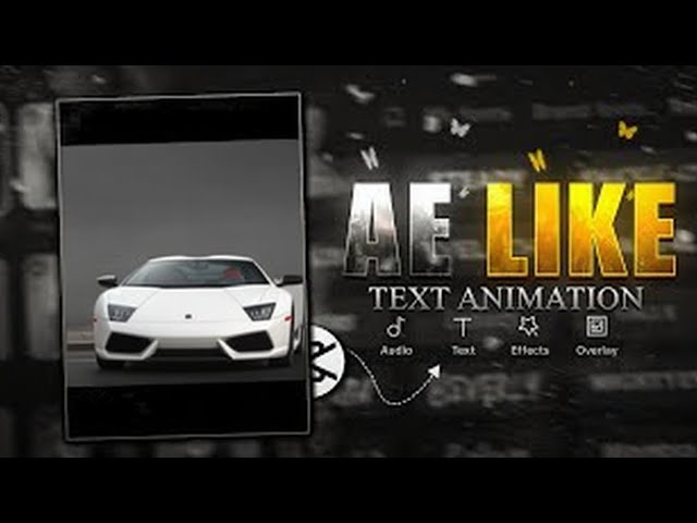 AE Like Text Animation Tutorial In Mobile | Capcut Video Editing