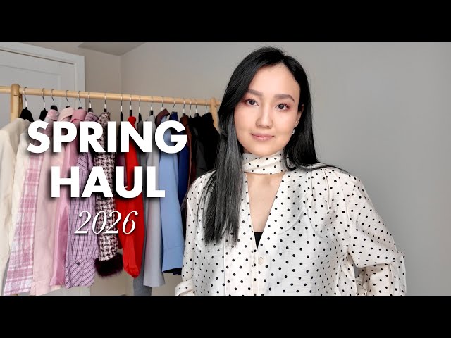 SPRING TRY-ON 2026 || jackets & tops || COS, ARKET