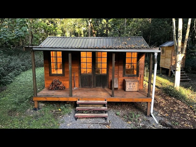 A Simple Off Grid Cabin You Can Build Yourself - Start to Finish