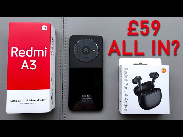 Xiaomi Redmi A3 Unboxing: To Be Honest With You...