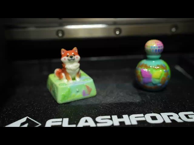 三种打印技术一起上？真全彩3D打印机闪铸CJ270小试牛刀｜Three Printing Techs in One? Flashforge CJ270 Full-Color 3D Printing
