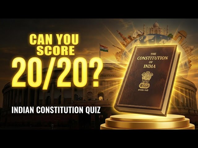 General Knowledge Quiz on Indian Constitution & Politics | GK Questions and Answers 2025
