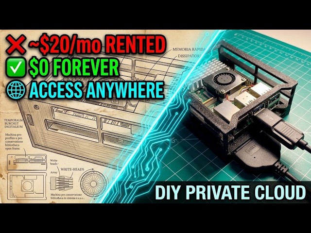 Ditch Cloud Subscriptions : Beginner Raspberry Pi 5 NAS Build
