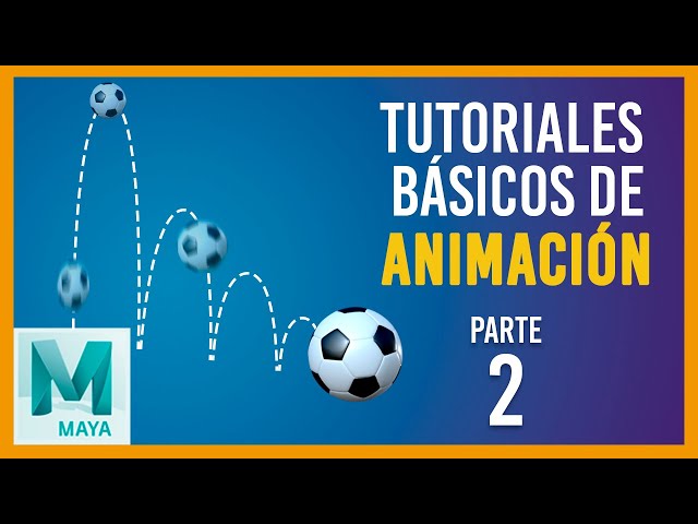 Curso GRATUITO de animación en Maya 🤯🤯 ::: #2 Rebote de pelota horizontal / Bouncing ball tutorial