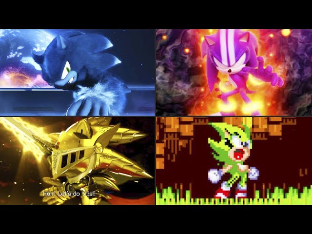 ALL Sonic's Transformation