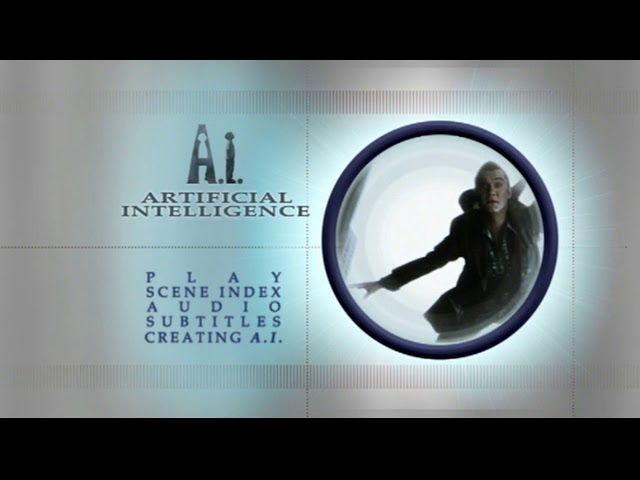 A I  Artificial Intelligence DVD Menu